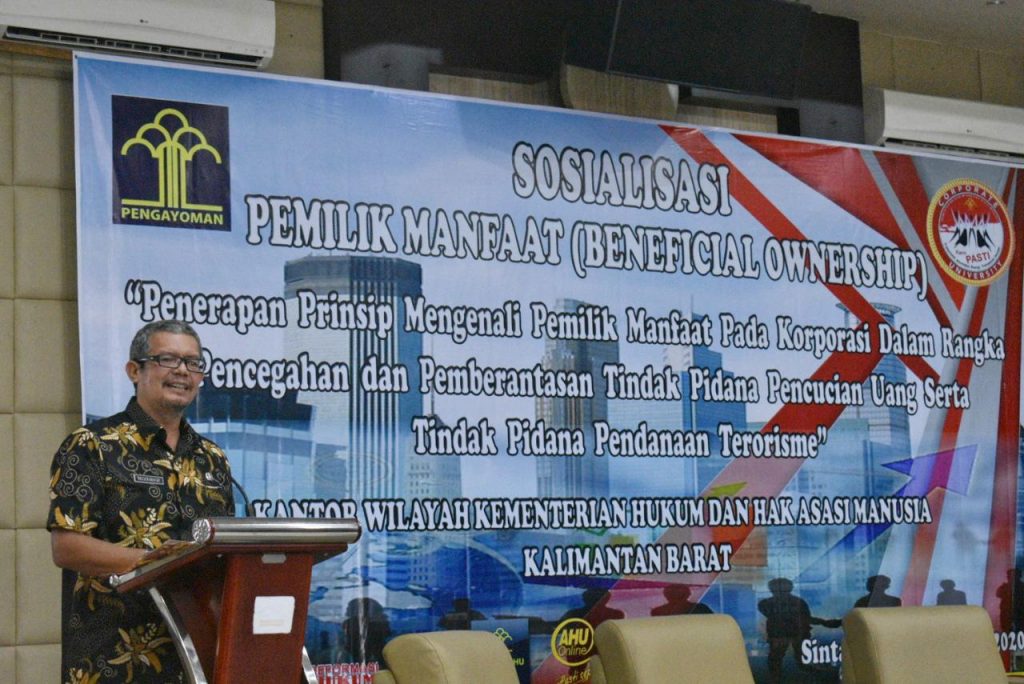 Sosialisasi Pemilik Manfaat