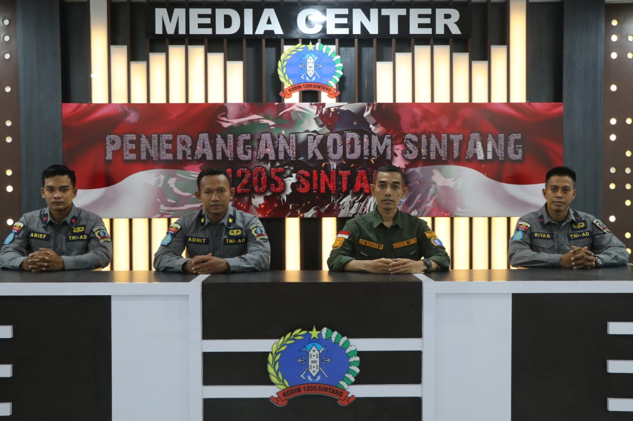 Membangun TNI AD Secara Adaptif, Dandim Sintang Perkenalkan Media Center Kodim Sintang2
